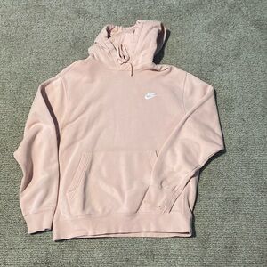 Nike pink hoodie